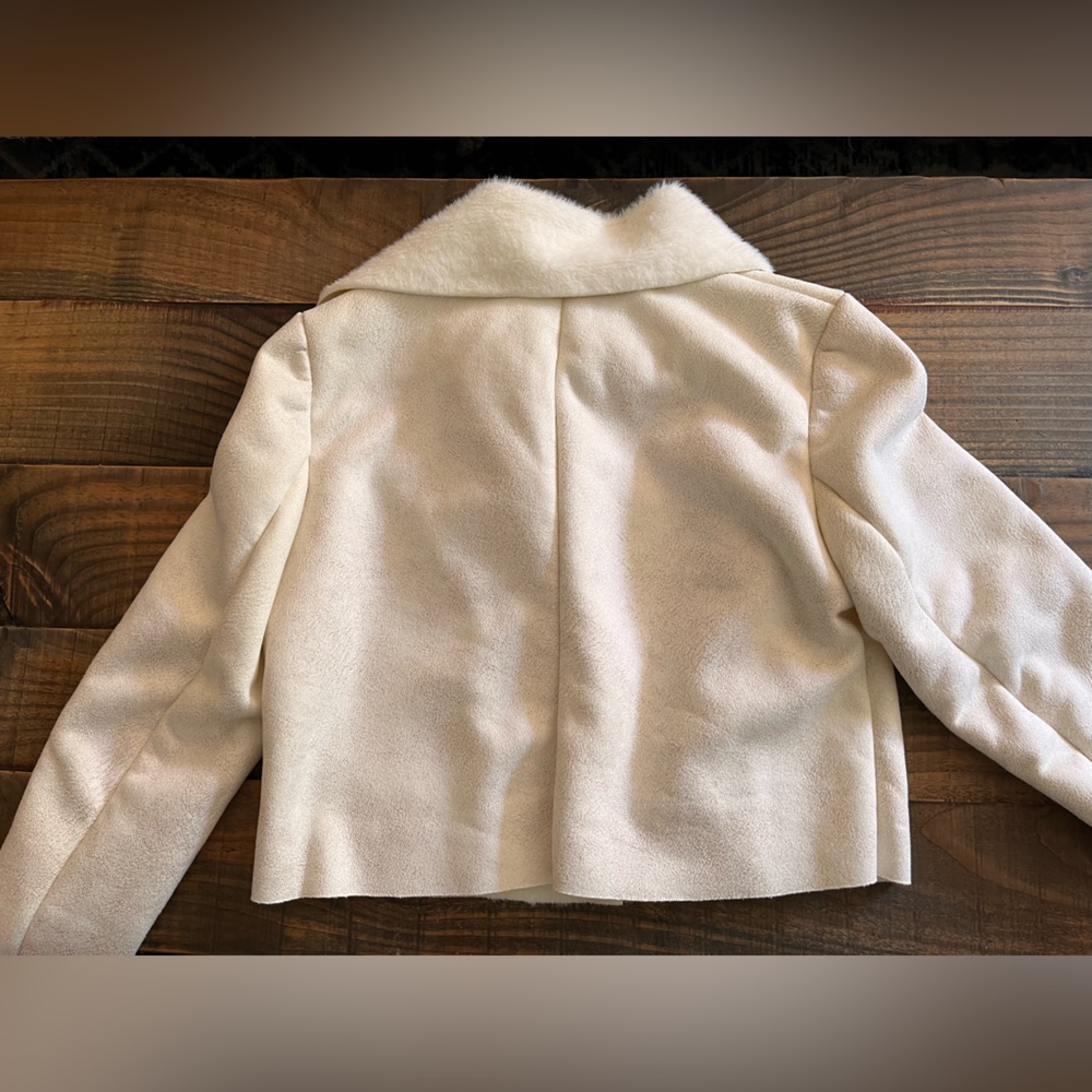 Bridal Jacket Faux Fur Lining - Picture 8 of 12
